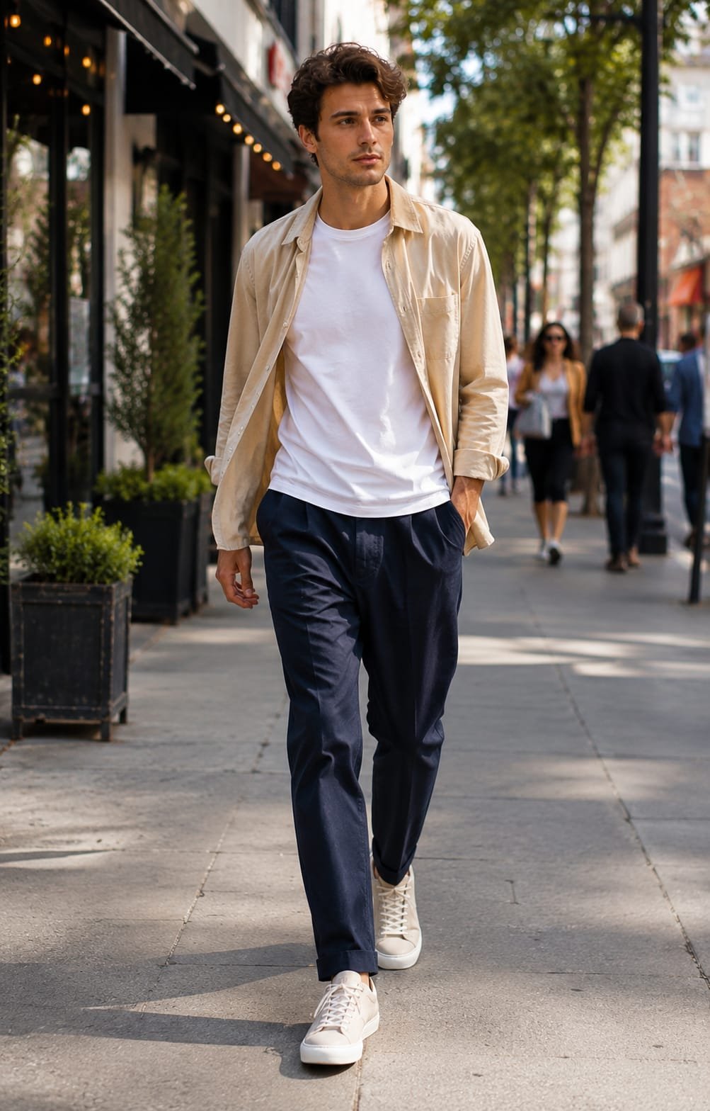 Best casual shoes for men under $100 with stylish white leather sneakers